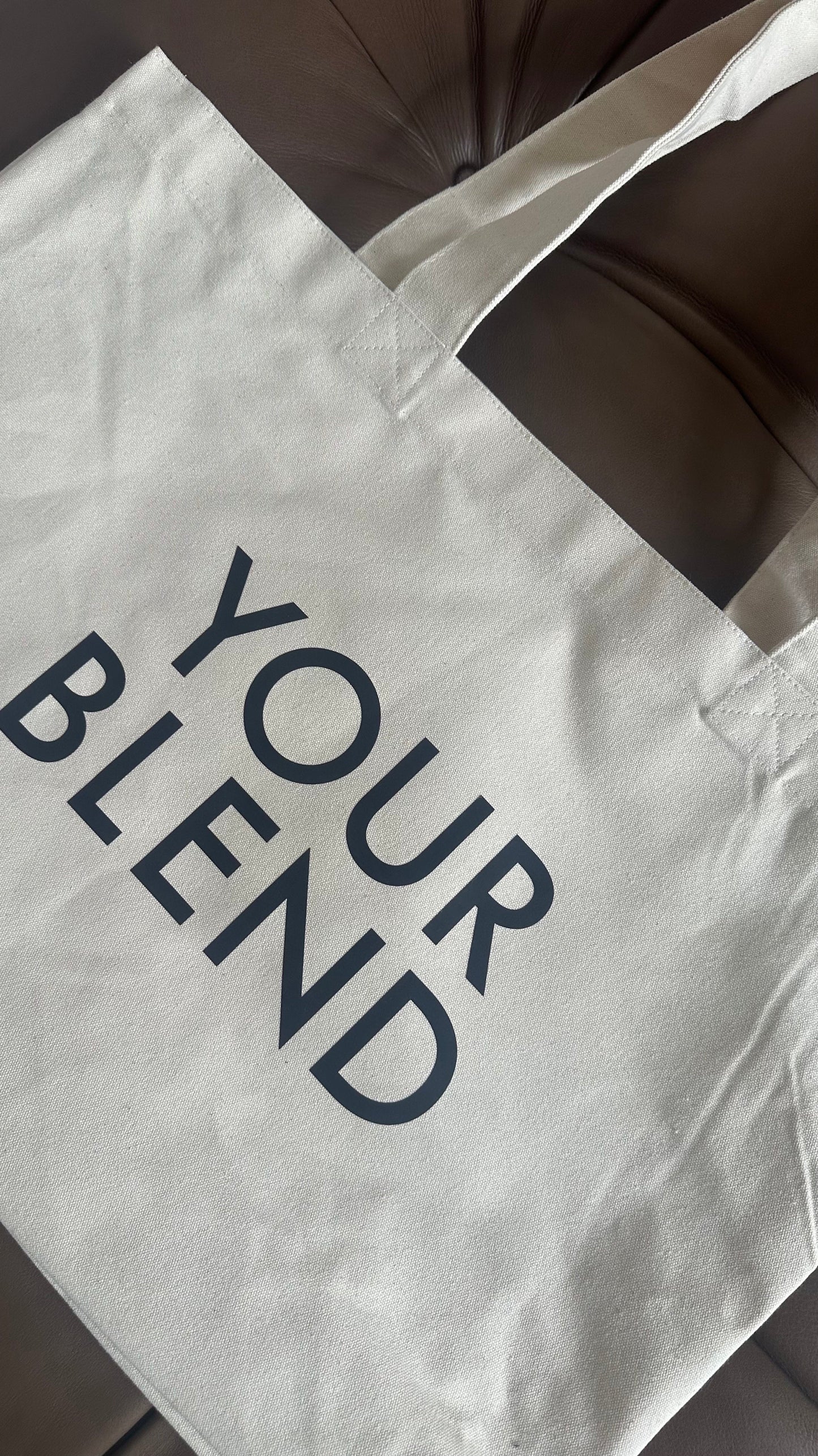The Your Blend Canvas Tote